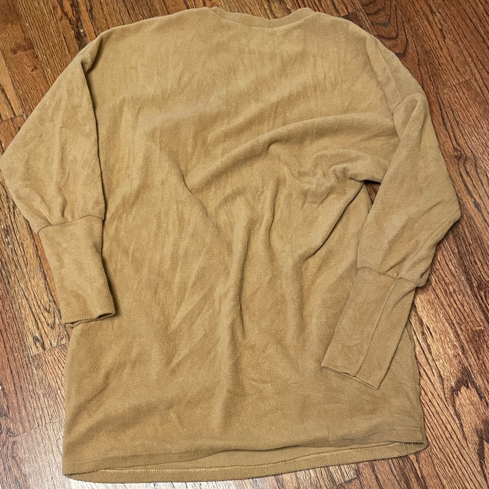 Cozy Tan Long Sleeve dress